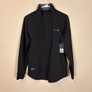 New BYLT x Lifetime Elite + Fairway Drop-Cut Magnetic Button Side Women's Black